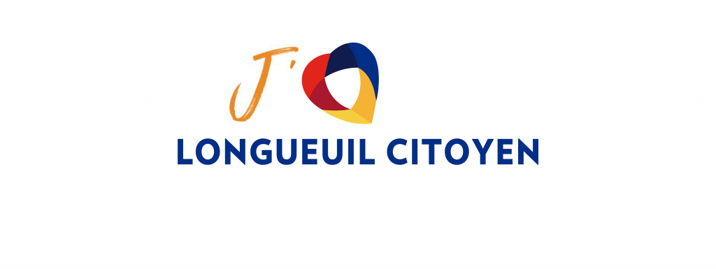 Logo de Longueuil Citoyen et du comité exécutif du parti